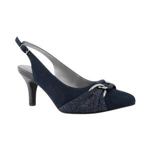 Karen Scott Women's Giselee Slingback Pumps, Navy Size 9M